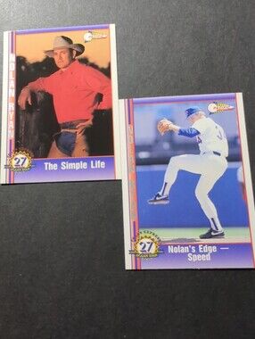 Pacific Trading Nolan Ryan 1993 Lot of 2 Cards #119 #213 New